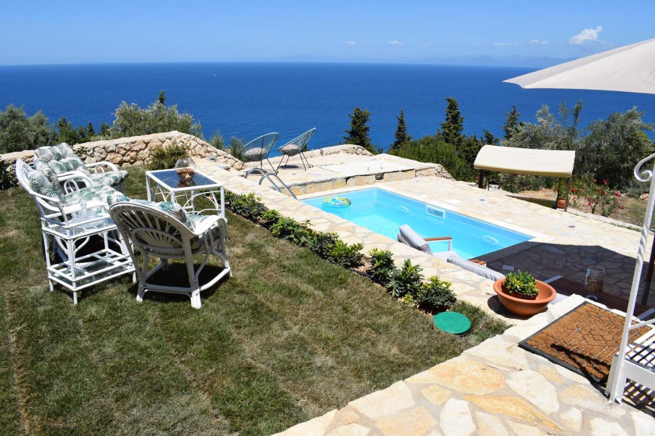 Villa Thetis With Private Pool Where The Sunsets Fade Away Айос-Нікітас Екстер'єр фото