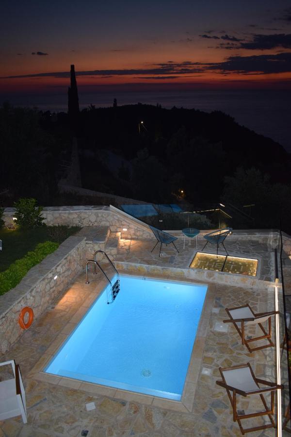 Villa Thetis With Private Pool Where The Sunsets Fade Away Айос-Нікітас Екстер'єр фото