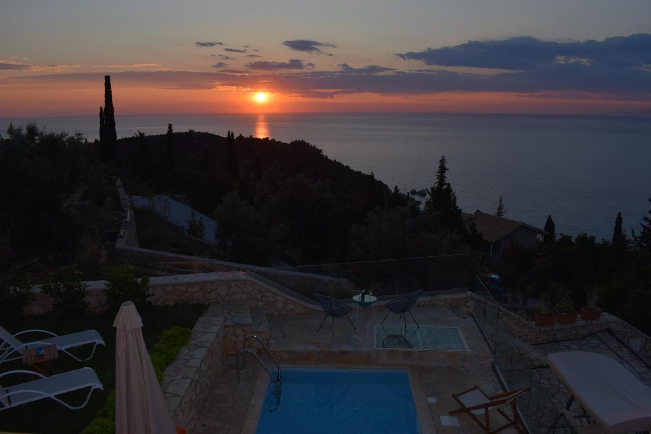 Villa Thetis With Private Pool Where The Sunsets Fade Away Айос-Нікітас Екстер'єр фото