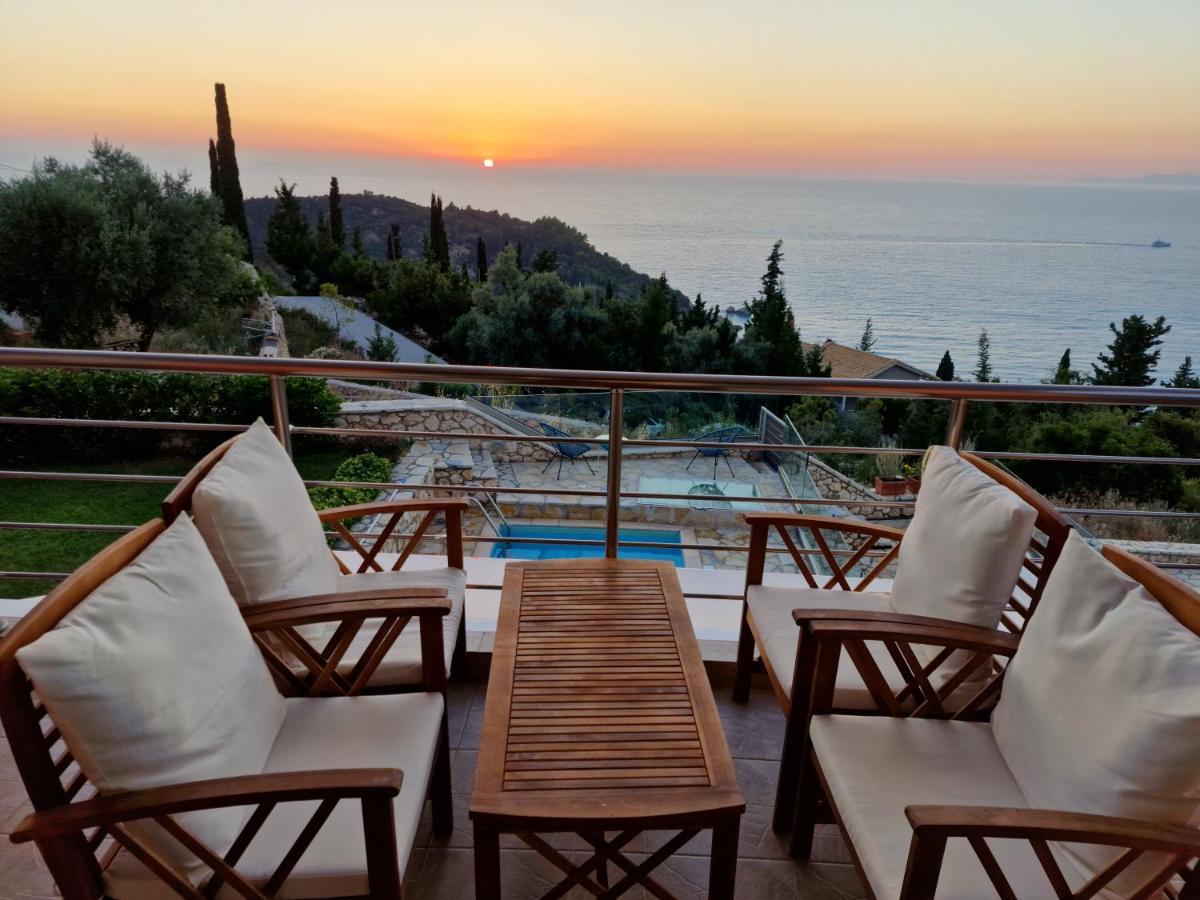 Villa Thetis With Private Pool Where The Sunsets Fade Away Айос-Нікітас Екстер'єр фото